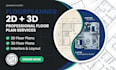 create detailed 2d 3d floor plans for real estate using floorplanner