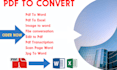 pdf to word,pdf to excel, typing, copy paste work