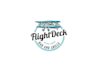 design flight deck restaurant bar logo