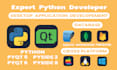 develop custom desktop applications with python pyqt pyqt5 pyqt6 pyside2 pyside6