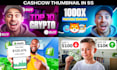 design eye catching youtube thumbnails for cash cow