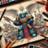 illustrate your warhammer 40k miniatures