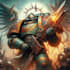 create your warhammer 40k  illustration