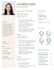 make a professional resume design and CV template