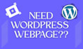 do single page landing page in your webpage