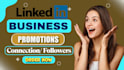 grow your linkedin page to gain followers and connection