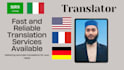 translate english to spanish to arabic to french to portuguese document file