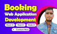 develop booking, reservation web application with react js, next js, node js