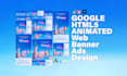 design professional animated HTML5 banner ads