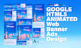 design professional animated HTML5 banner ads