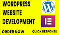 do website development, web design, and redesign with wordpress