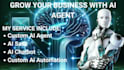 build gen ai solution, rag, train ai models, llm, chatgpt, ai chatbot