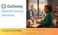 design godaddy website redesign godaddy website develop godaddy website design