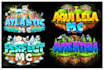 make aminecraft server logo and server icon