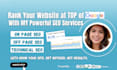 rank your website with onpage SEO off page and technical fixes