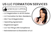 llc formation, llc tax, register USA llc for non residents, dissolve llc, tax id