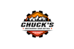 design chuck mechanic and details logo
