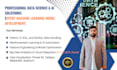 do data science, machine learning, and data analytics