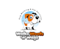 design dog walking business logo