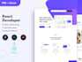 create react, next js and nodejs  fullstack web application
