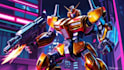 draw your mecha robot fanart or original in digital artwork