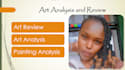analyze art and write an analysis and review it for you