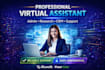 handle your daily tasks as a skilled virtual assistant