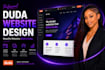 do duda website builder design, duda website redesign
