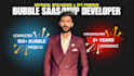 develop bubble website saas bubble mvp as bubble developer