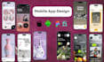 design mobile app uiux design,app mockup,app design in figma