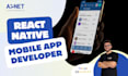 develop ios and android mobile app using react native