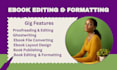 professionally proofread format and design amazon  KDP book interior and cover