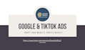 launch google ads adwords or tiktok PPC campaigns