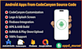 customize and build android apps from codecanyon source code