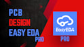 do pcb design in easyeda pro