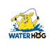 design minimal mascot water hog logo
