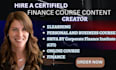 write fmva course elearning finance course highschool curriculum course content