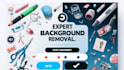 professionally remove background from any image