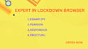 set up respondus lockdown browser, pearson vue, proctoru and examplify