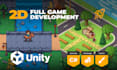 develop a complete 2d game in unity