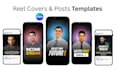 design editable canva templates for instagram reels cover and posts