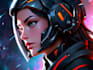 design stunning sci fi portrait art