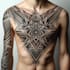 create unique custom geometric tattoo design