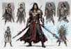create high quality dnd character portrait, full or half body