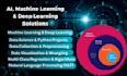 do ai, machine learning, deep learning services for nlp, opencv, yolo