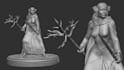sculpt 3d model and character for 3d printing model