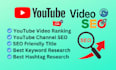 optimize your youtube video SEO for fast ranking organically