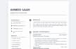 write a professional and ats friendly resume
