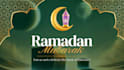 design ramadan mubarak greeting, eid mubarak post in 1 hr