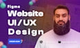 do figma website UI UX design in figma and UI UX design